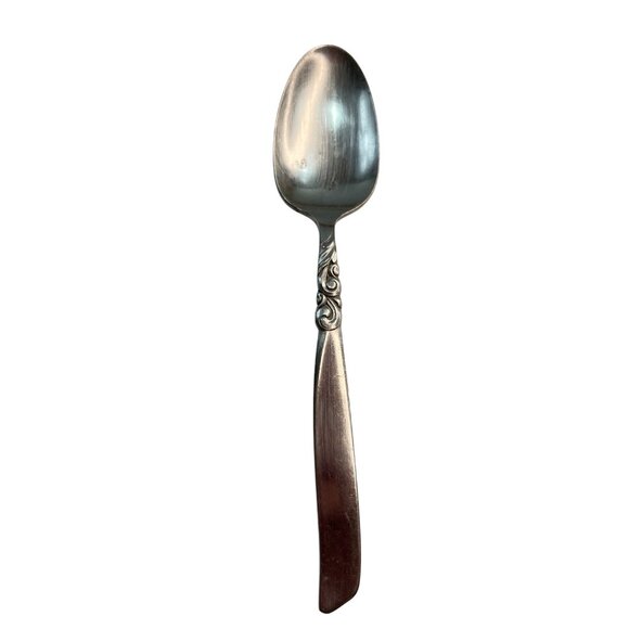 Vintage Community South Seas Silverplate Teaspoon 6" Ornate Handle Design B28 - Picture 2 of 5